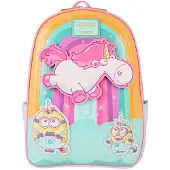 Loungefly Minions Fluffy Unicorn Mini Backpack Multicolore