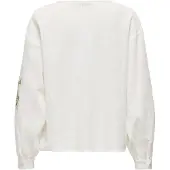 ONLY Chemisier 'ONLMOON' olive / blanc