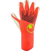 Uhlsport Fangmaschine Absolutgrip Hybd Goalkeeper Gloves Rouge,Orange 9.5