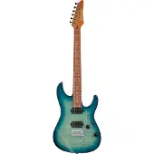 Ibanez AZ24S1F-TXB Standard Transparent Turquoise Burst