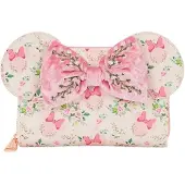 Loungefly Porte-monnaie Disney Minnie avec motif floral
