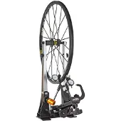 Super B Premium TB-PF36 Support professionnel de dressage de roues mécanique + jauges noir