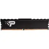 Patriot Memory Speicher DDR4 Signature Premium 16GB/2666 CL19 schwarz (1 x 16GB, 2666 MHz, RAM DDR4, U-DIMM), Mémoire vive, Noir