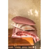 Vivaraise Plaid Michka terracotta - 220 x 240 cm