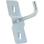 VAR Simple Short Hook 10 Units Argenté
