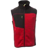 Payper Hommes, Gilet, Tour Gilet, Rouge, Noir, Jaune, (L)