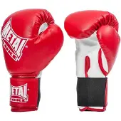 Metal Boxe Gant De Boxe Enfant Initiation Rouge - 06 Oz