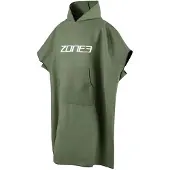 Zone3 Microfibre Junior Poncho Vert