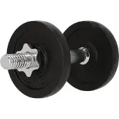 Endurance Haltères 'Dumbell 10 kg' noir / argent