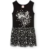 Boboli Combined Sleeveless Dress Noir 8 Years Fille