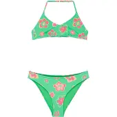 Roxy Tropicool Basic Tringle Bikini Vert 10 Years Fille