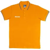 Spalding Essential Short Sleeve Polo Orange XS Homme