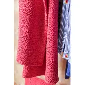 Vivaraise Jeté Tana Framboise 180 X 260 Cm Vivaraise