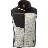 Payper Hommes, Gilet, Tour Gilet, Multicolore, Noir, Gris, (S)