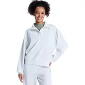 Roxy Rise & Vibe Sweet Full Zip Sweatshirt Blanc M Femme