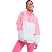 Roxy Sweatshirts ESS ENERGY NEW HALF ZIP femmes - Rose - EU XS