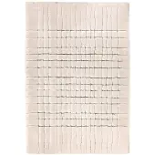 Vivaraise Tapis recyclé Antonio neige - 160 x 230 x 2 cm