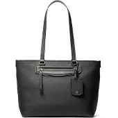 Michael Kors pour femme. 30S6GTVT2L Sac cabas Jet Set Travel moyen en cuir grainé noir (OSFA), Casuel