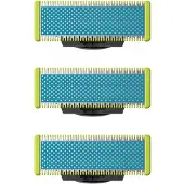 Philips Norelco OneBlade OneBlade QP235/50 Lame de rechange, Tête, 3 têtes, Bleu, Vert, 4 mois, , OneBlade