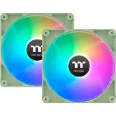 Thermaltake CT140 Reverse ARGB Sync Matcha Green 2 Pack Ventilateur de boîtier