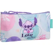 Patio Trousse à crayons Bonnie Stitch - Sachet de fournitures scolaires plat, idéal pour les étudiants et les élèves ! Pratique et design en un !