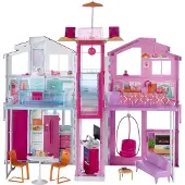 Barbie 3-story Townhouse Doll Multicolore Enfants