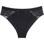 Triumph Slip ' Florale Wild Azalea ' noir