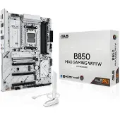 Asus B850 Max Gaming Wifi W Motherboard Argenté