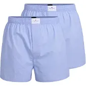 Tom Tailor Boxers bleu clair / bleu foncé / blanc