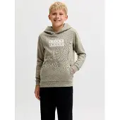 Jack & jones Junior Sweat 'JCOFusion' gris clair / sapin / vert pastel