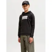 Jack & Jones Junior Sweat 'JCOFusion' gris / gris clair / noir