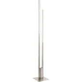 Eglo FRAIOLI-Z Lampadaire Lampe de plancher - H175,5 cm - nickel mat - 2X17W incl - IP20