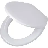 Tiger Pasadena - Abattant WC - Abattant WC avec couvercle - Softclose - Fonction Easy Clean - Thermoplastique - Blanc