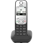 Gigaset S30852-H2810-B101 Téléphone sans fil A690 avec identification de l'appelant, noir