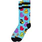 American Socks Chaussettes de - Tub Duck - Mid High - S-M - L-XL - pour Unisexe - multicolore - Taille L-XL