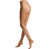 Kunert Collants 'Floral Love' nude / blanc