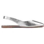 L37 HANDMADE SHOES Mocassin 'WESTCOAST' argent