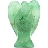 Bahadra Ange Aventurine --ensemble de 2 pièces - 3,8 cm
