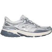 SKECHERS Stamina Sport, chaussure d'extérieur, femme, argent