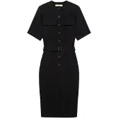 Trussardi Robe-chemise noir