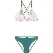 Protest Sol Triangle Bikini Vert 140 cm Fille