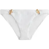 Next Bas de bikini or / blanc