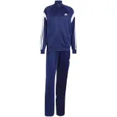 Adidas Survêtements 'TEAMSPORT' bleu foncé / blanc