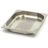 Maxima - Récipient Gastro Gastronorm - 1/2 GN - 4 cm de profondeur - Acier inoxydable