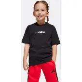 Adidas T-Shirt noir / blanc