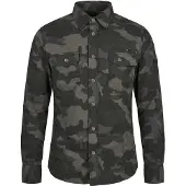 Brandit Chemise bleu-gris / kaki / vert foncé