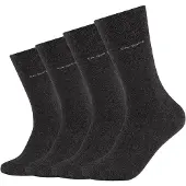 Camano Chaussettes anthracite / blanc
