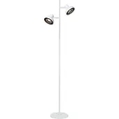 Lucide Sensas - lampadaire - 30 x 22 x 137,9 cm - blanc
