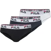 FILA Sous-vêtements rouge vif / noir / blanc / blanc cassé