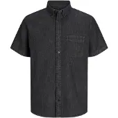 Jack & jones Chemise noir denim